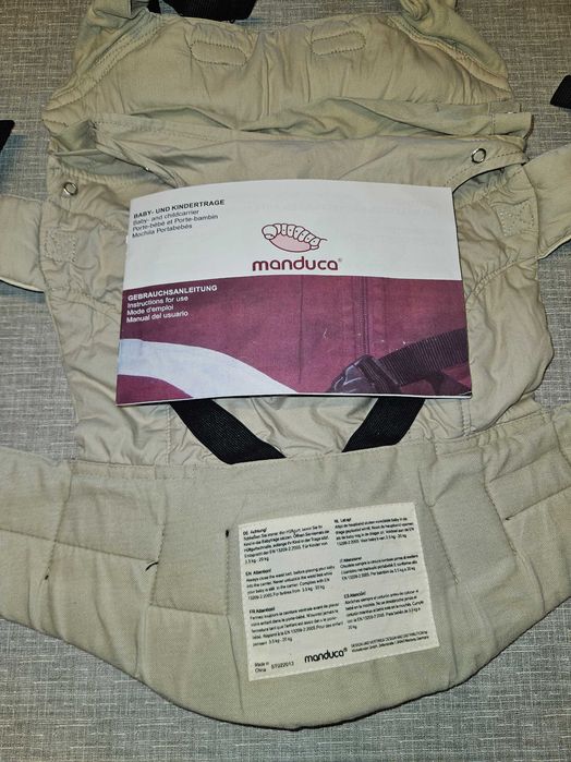 Nosidełko Manduca 3,5 - 20 kg - oryginalne - jak nowe [Kraków]