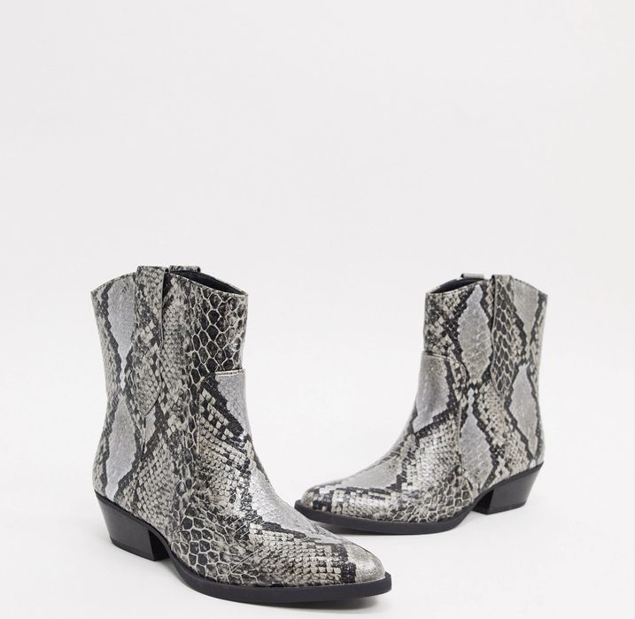 Nowe botki r36 Bershka kowbojki