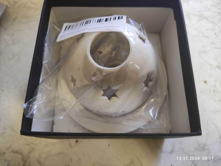 Светильник сувенир подсвечник Путеводная звезда Германия новый.Керамич