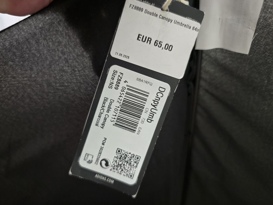 Парасолька з подвійним тентом Adidas Golf