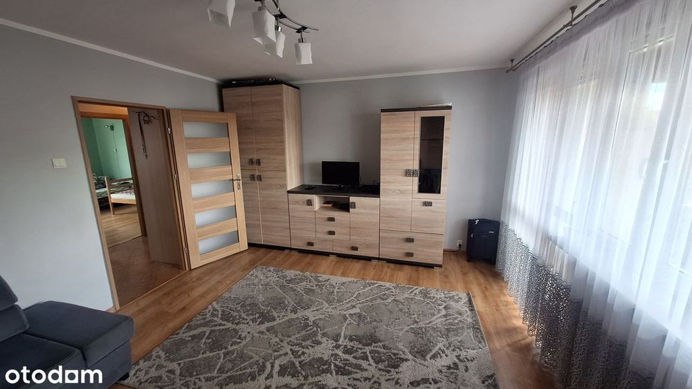 Wośniki 2 pokoje 48.36m2 do zamieszkania , duży balkon.