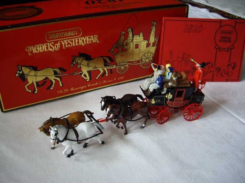 Matchbox Yesteryear Passenger Coach & Horses