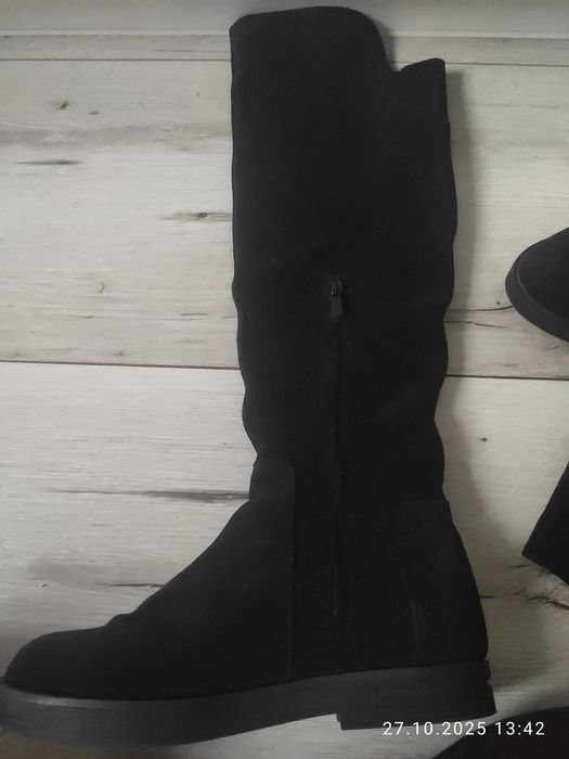 Ботфорти на хутрі 37,5р. 24 см