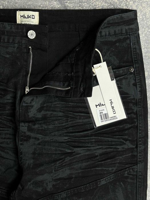 Джинси чорні штани черные flared клеш джинсы кльош jeans draping S M L