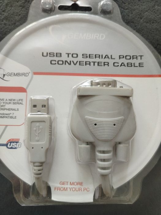 Konwerter Gembird USB rs232