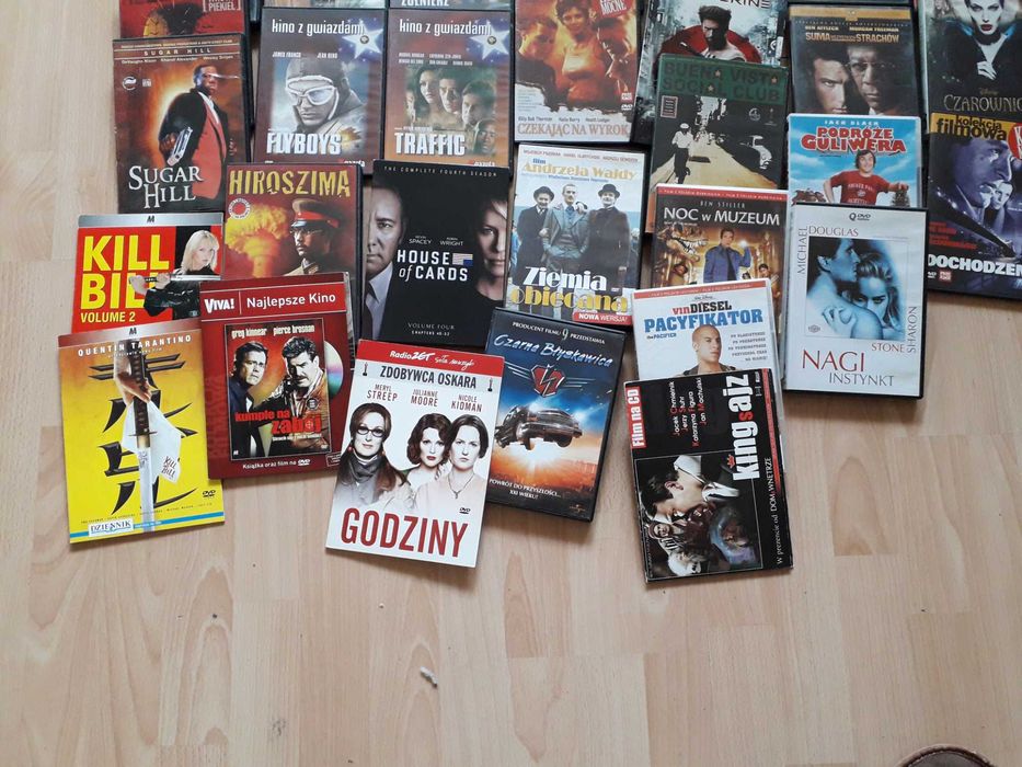 Zestaw filmów 30 dvd Surogaci Wścieķłe pięści Wolverine