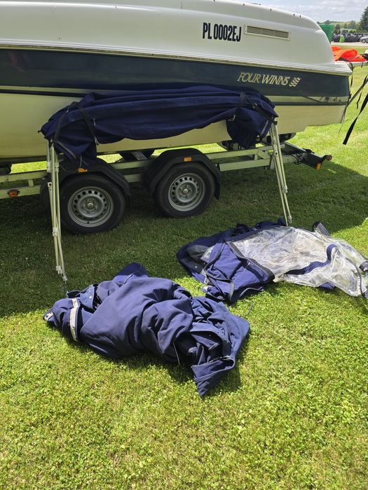 Łódź jacht motorówka four winns