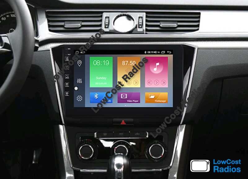 Auto Rádio GPS VW PASSAT B8 | 10' ANDROID 15 • Multimédia BT USB WIFI