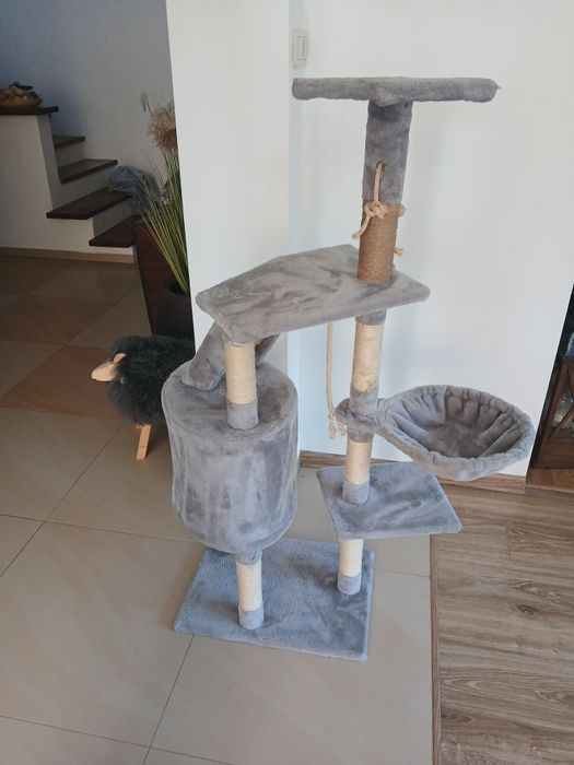 drapak dla kota domek budka