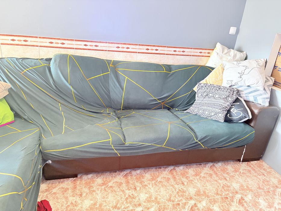 Sofa L com 4 Lugares