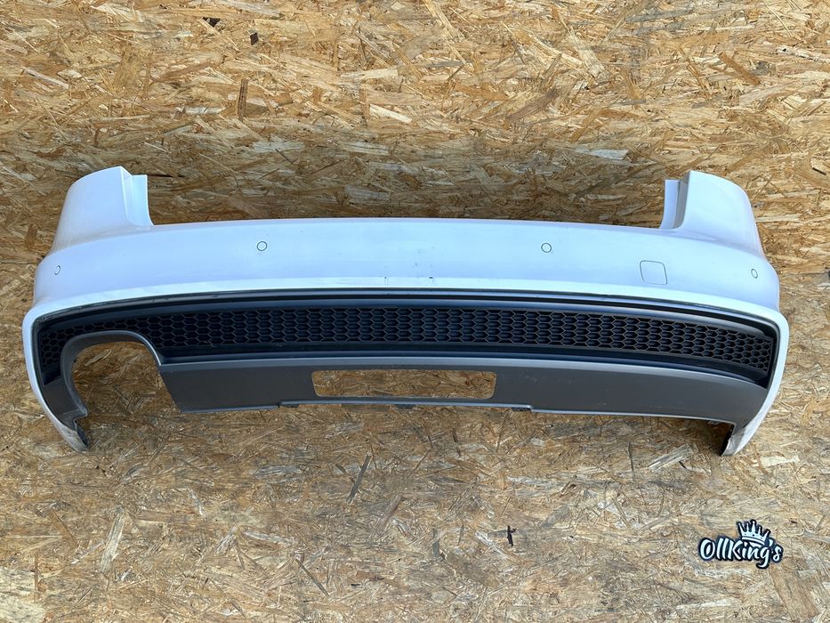AUDI A4 B8 LIFT SLINE LY9C Avant Zderzak tył tylny Dyfuzor PDC Hak