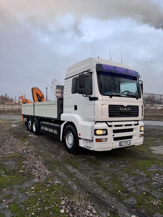 Man TGA кран-маніпулятор