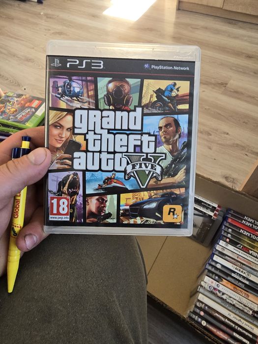 Gta v pl edycja z mapa stan idealny ps3