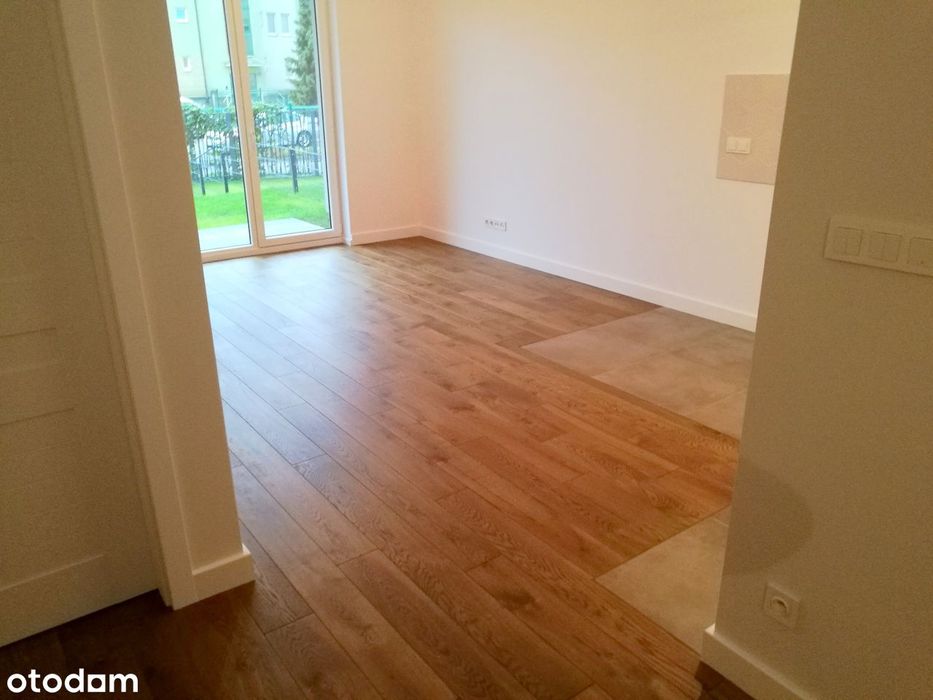 Duże 2 pokoje + Ogródek! Wysoki Stadard, obok Lasu