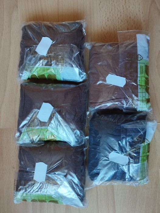 Rajstopy zwykle Elastil XL,50Den,nowe,grube-5 szt komplet