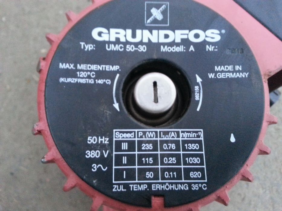 Pompa Grundfos UMC 50-30 pn6 400v +GWARANCJA