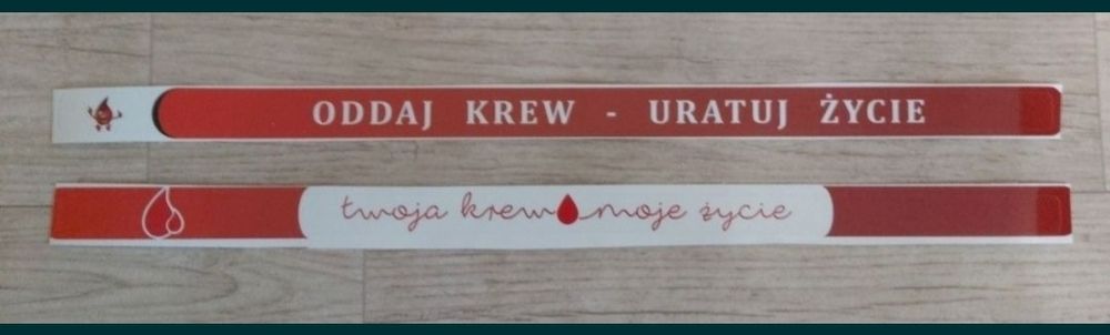 Krwiodawstwo  - komplet na tablicę rejestracyjną