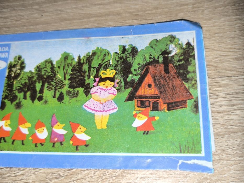 Zabytkowe Opakowanie po czekoladzie/Śnieżka-Czekolada Śmietankowa