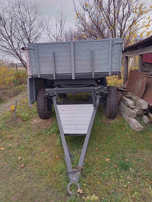 Тракторний причіп 2ПТС-4, обмін на мульчер.