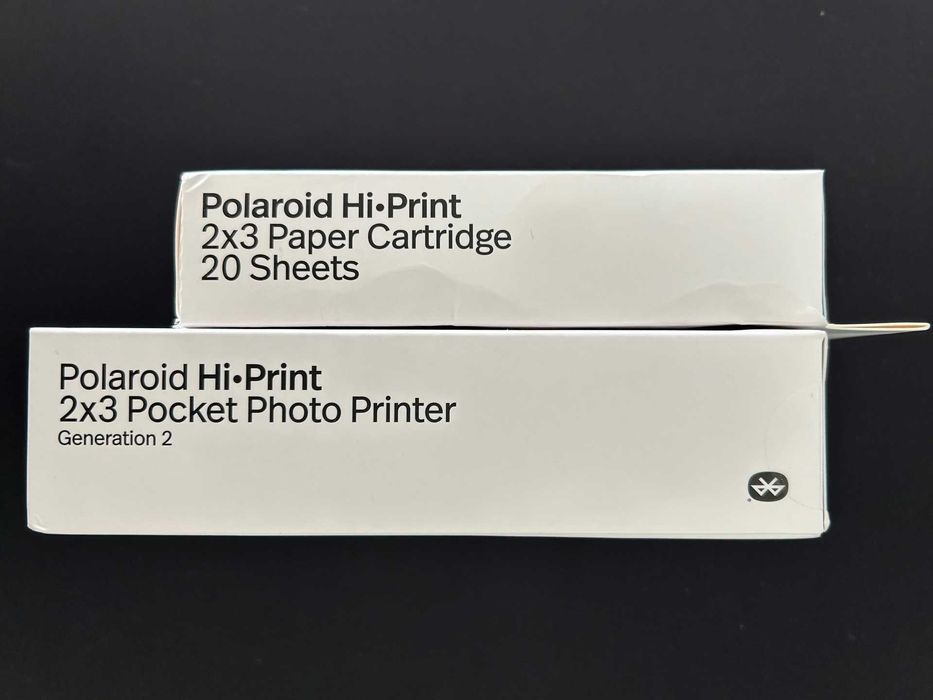 Impressora POLAROID Hi-Print 2x3 Gen 2 Branca + Recargas (20 folhas)