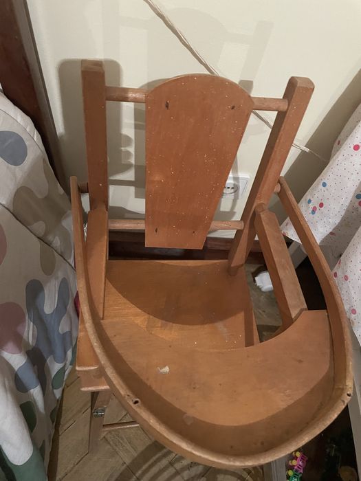 Cadeira madeira para bonecas