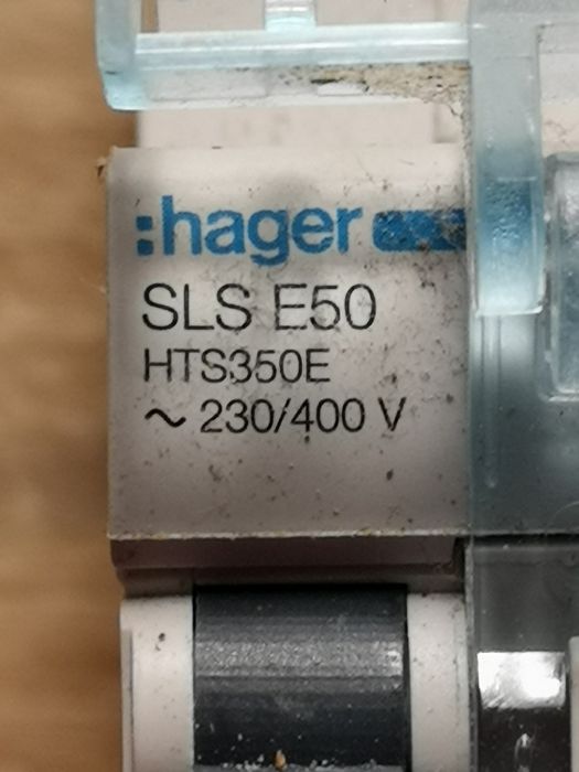 Przełącznik naprądowy HAGER SLS E50