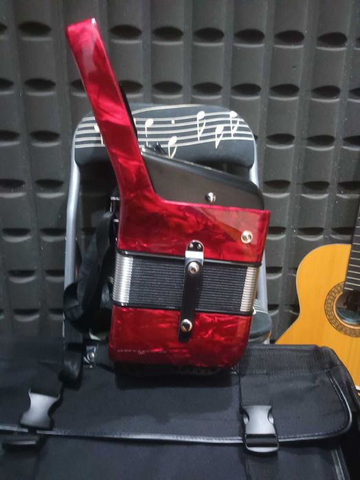 Acordeão Hohner Bravo III 80 Baixos