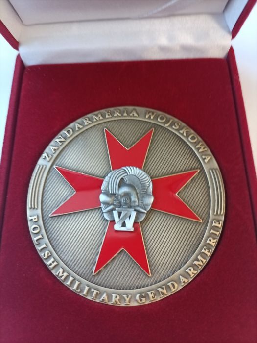 Medal coin pamiątkowy Żandarmerii Wojskowej