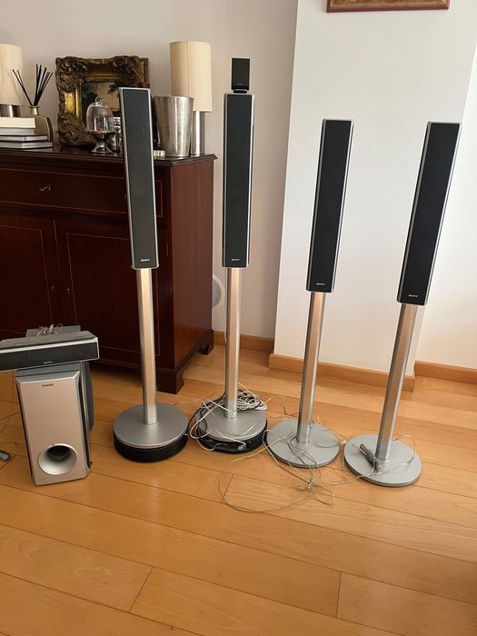 sistema som surround home cinema - sony