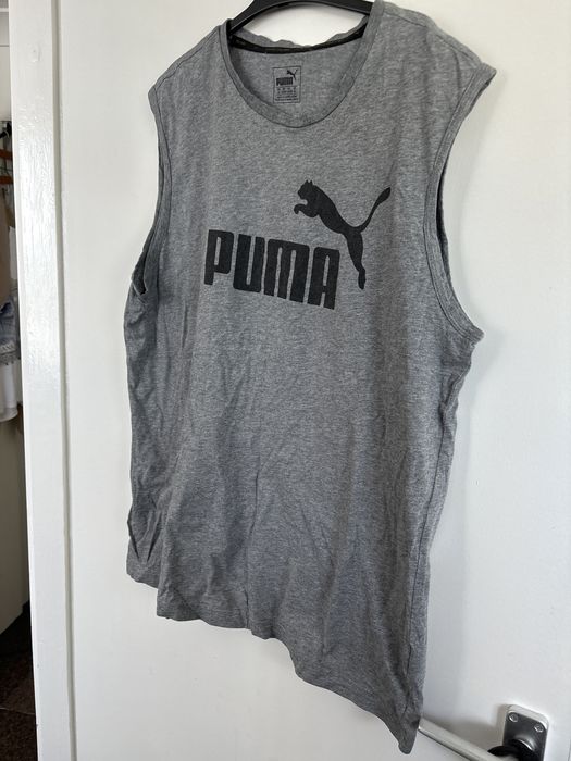 Koszulka Puma XL szara bez rekawa