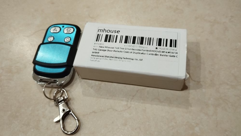 Comando para portão