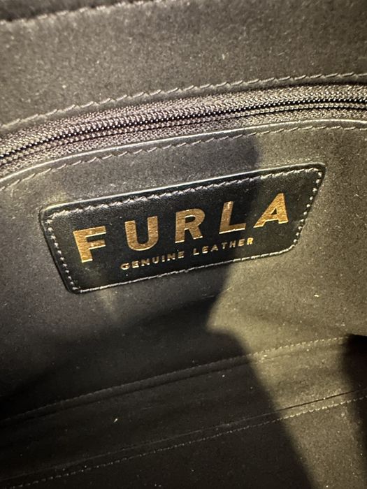 Torebka Shopperka Furla - skórzana