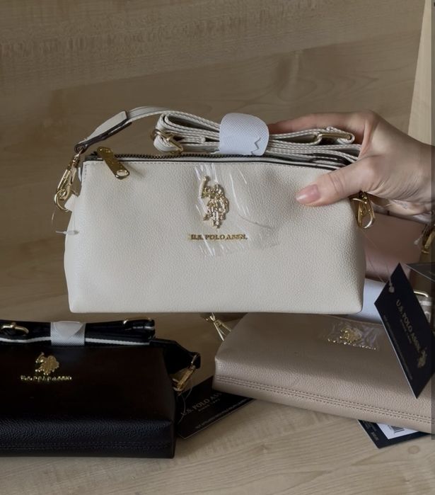 Сумка кросбоді Us Polo Assn  Оригінал!  сумочка чорна calvin klein tommy