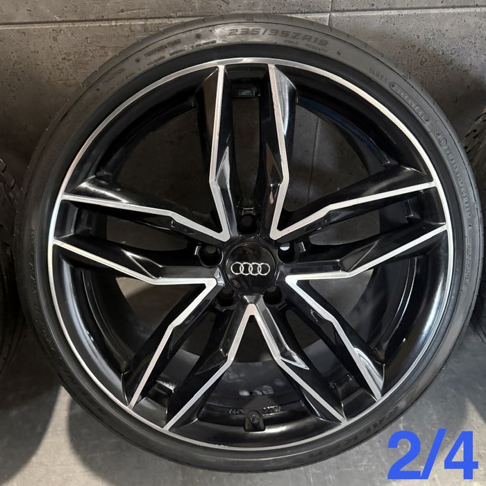19 cali Audi A4 b9 b8 b7 A3 felgi koła komplet 5x112 ET45 8.5J 2024r