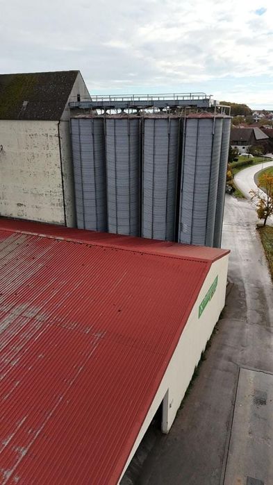 Silosy zbożowe płaskodenne