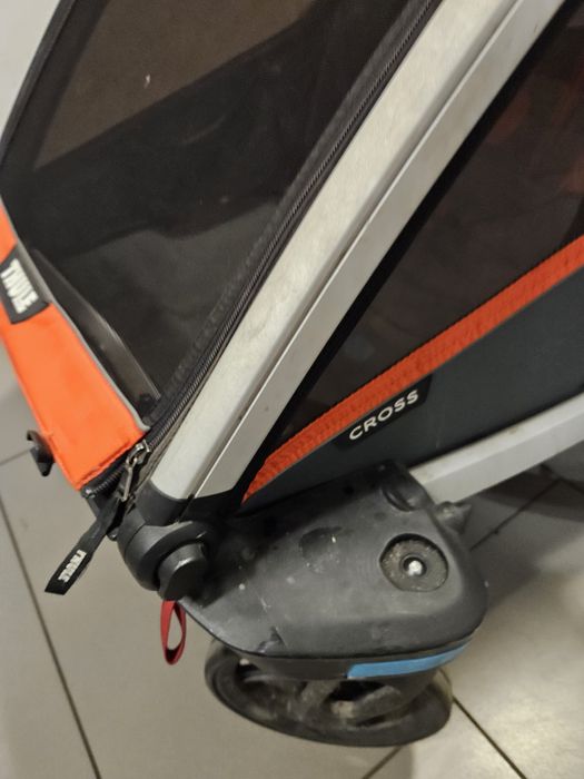 Thule Chariot cross 2 - dla 2ki dzieci (zest. biegowy i rowerowy w kpl