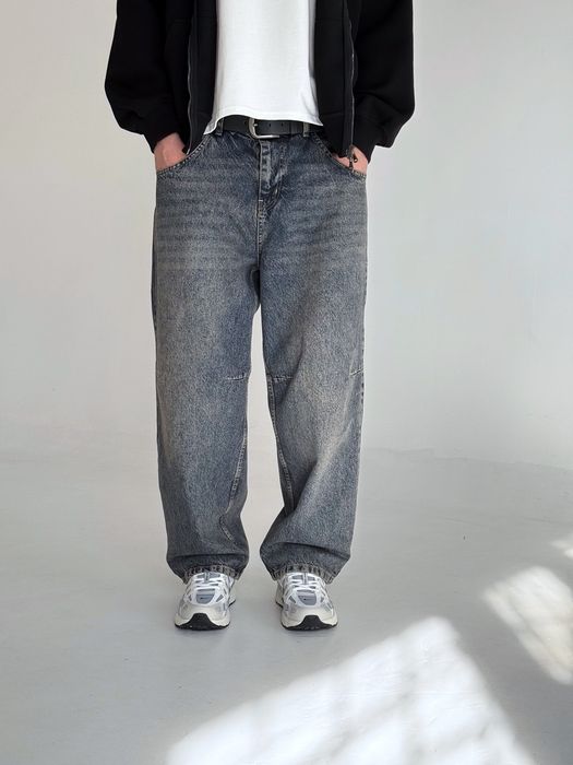 Джинси чоловічі широкі baggy jeans vintage, штани баггі | Джинсы багги мужские широкие Джынсы беги 90 х реп ск8 Штаны rap pants sk8 y2k | Розмір XS