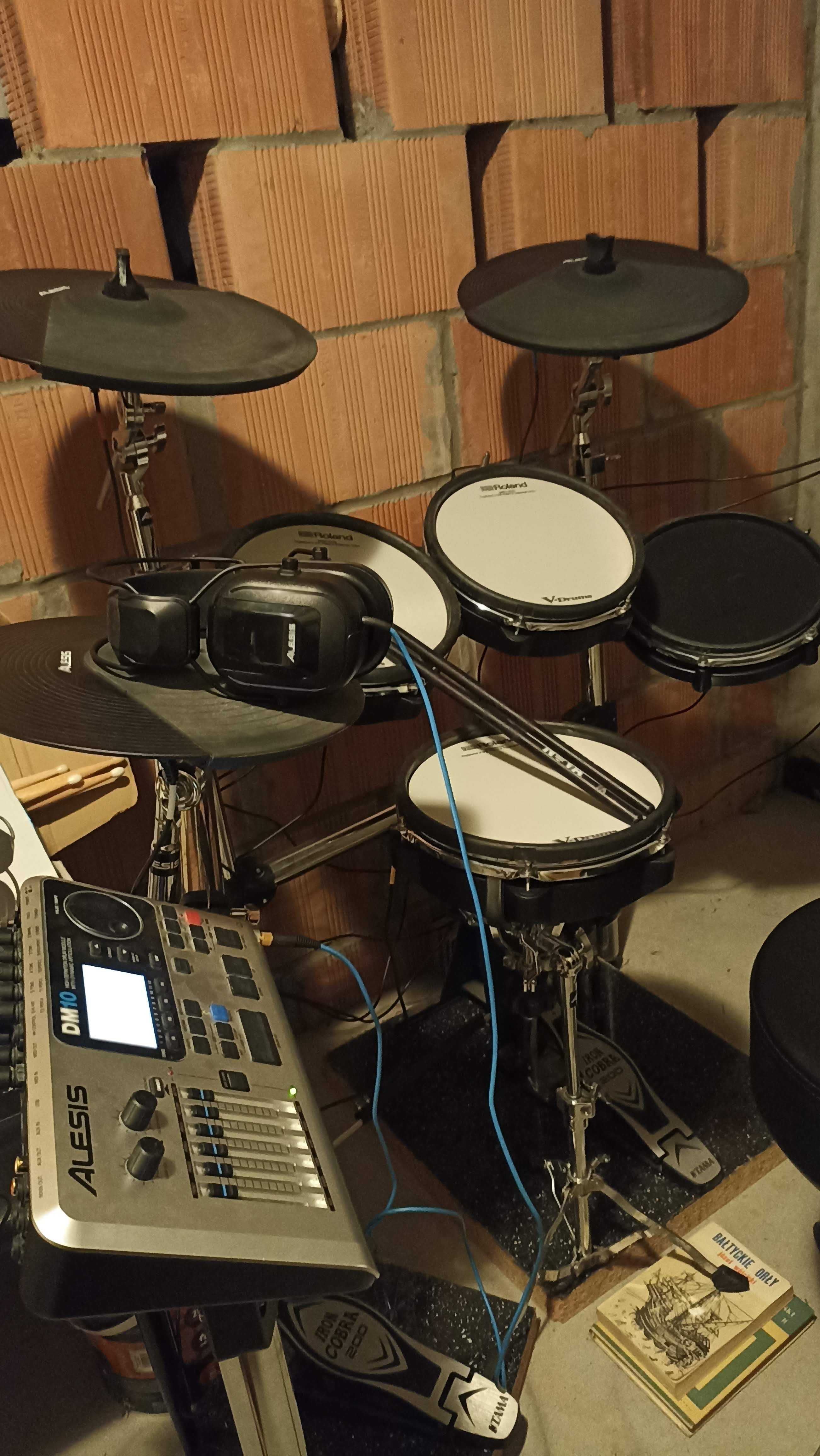 Alesis DM10 X Mesh Kit zestaw Pady Roland Twin S uchawki