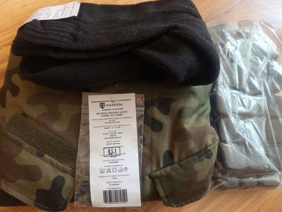 Mundur polowy wojskowy letni