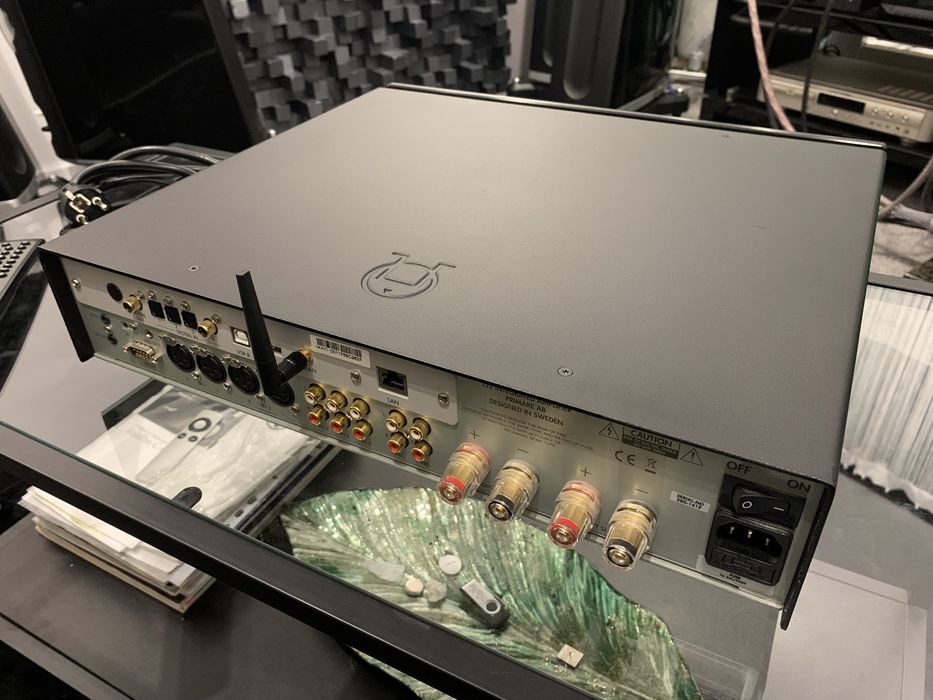 Audiofilski Wzmacniacz PRIMARE I32 + MM30 XLR DAC STREAMER Zadbany