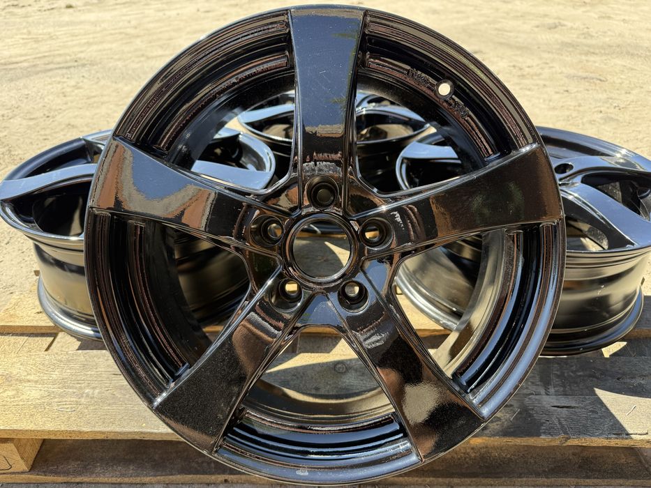 5х112 r17 Dezent Black Диски Литые VW Skoda Audi