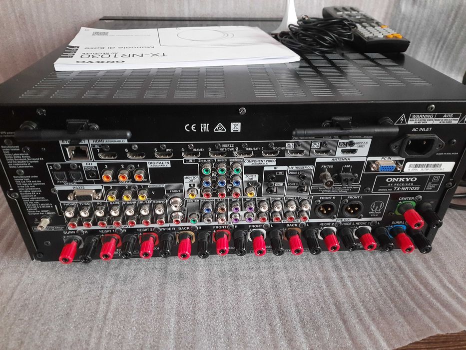 9.2-канальный AV-ресивер Onkyo TX-NR1030 Black