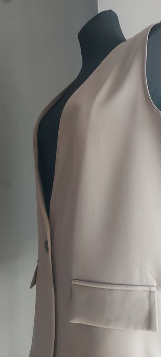 Colete Bege da Shein tamanho XS novo