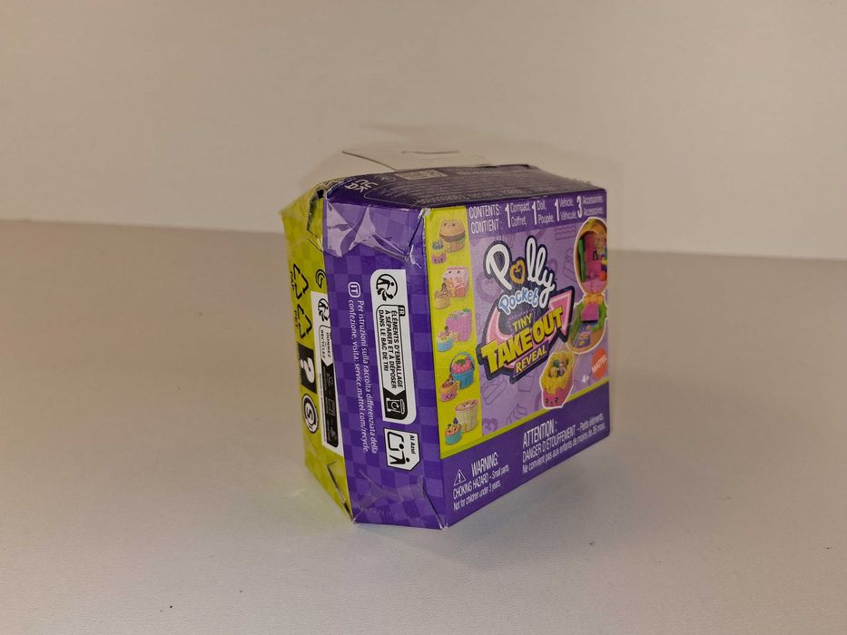 B042 Polly Pocket Tiny Takeout Reveal Niespodzianka Mattel NOWA