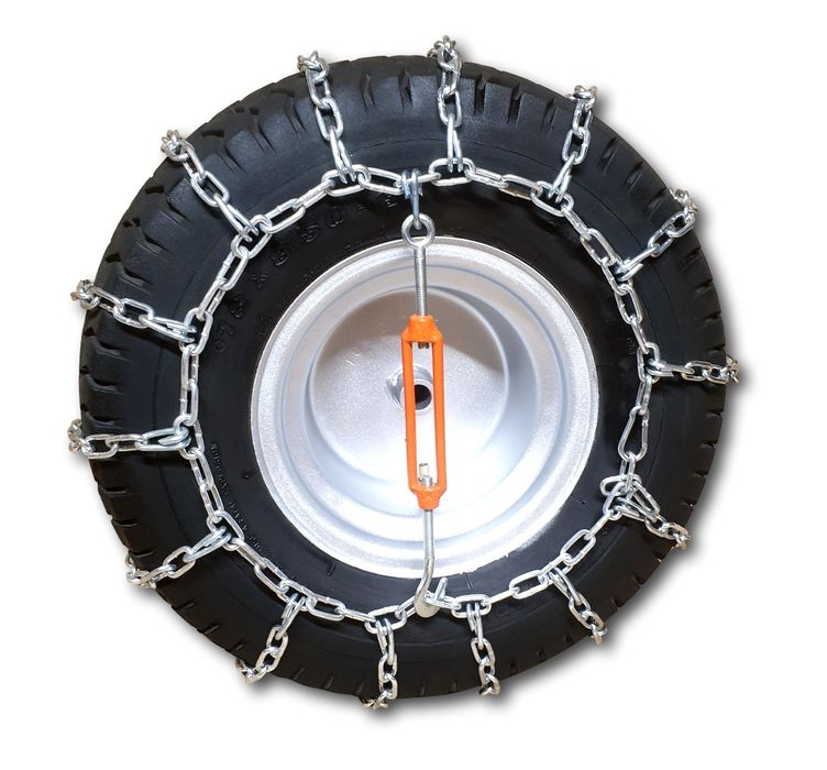 Łańcuchy śniegowe na koła traktorek kosiarka 18x8,5