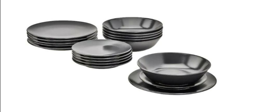 Conjunto pratos Ikea Mod. Dinera64751300968451123