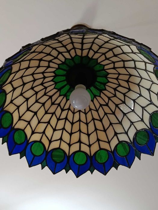 candeeiro vitral