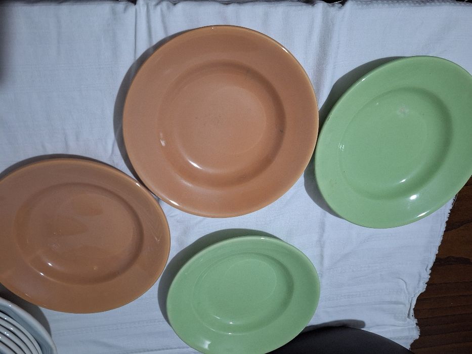 4 pratos de sopa antigos