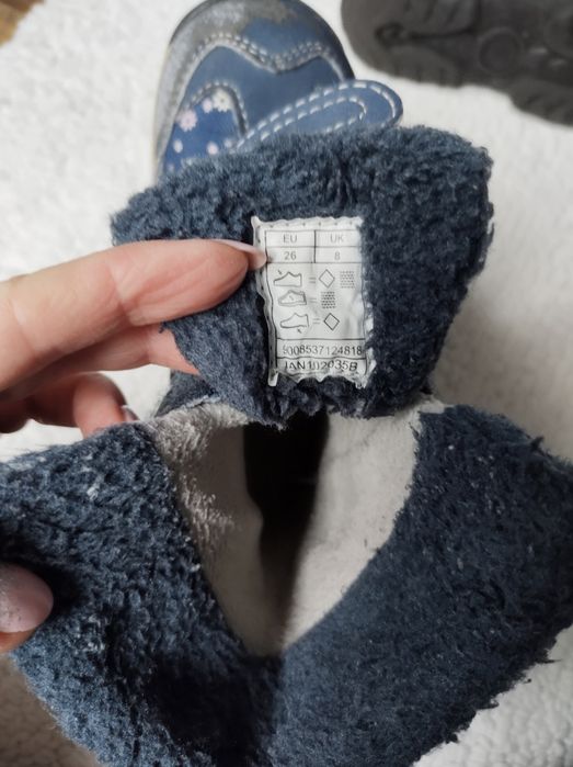 Buty zimowe śniegowce r. 26 wkładka 16
