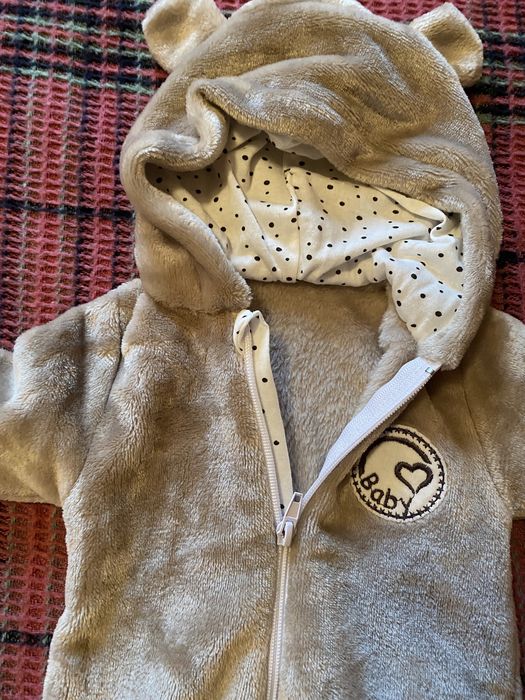 Теплий комбінізон 0-1 місяць